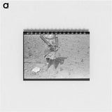 アートメモ帳-Sharecropper Woman Filing Hoe
 - ラッセル リー Memo.