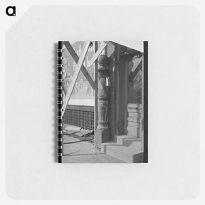 アートメモ帳-Barber Pole, Williston
 - ラッセル リー Memo.