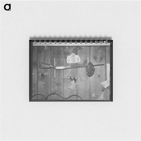 アートメモ帳-Rifle Above Bed
 - ラッセル リー Memo.