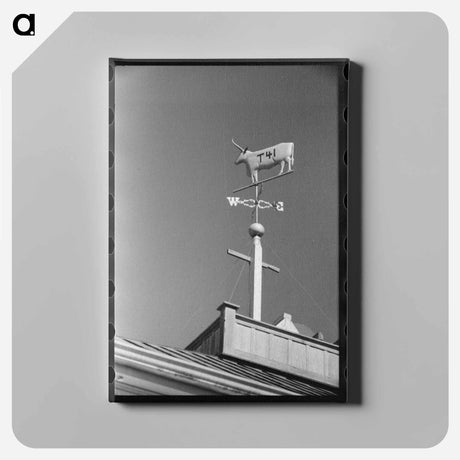 アートパネル-Gonzales Weather Vane
 - ラッセル リー Canvas.