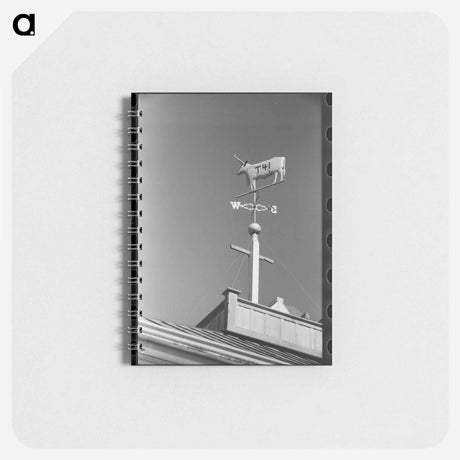 アートメモ帳-Gonzales Weather Vane
 - ラッセル リー Memo.