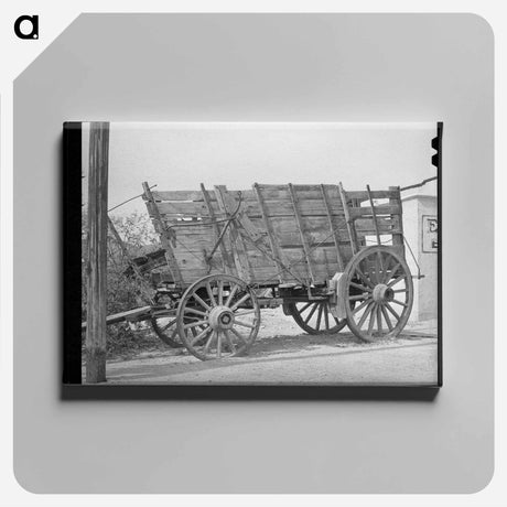 アートパネル-Twenty-Mule Team at Tombstone
 - ラッセル リー Canvas.