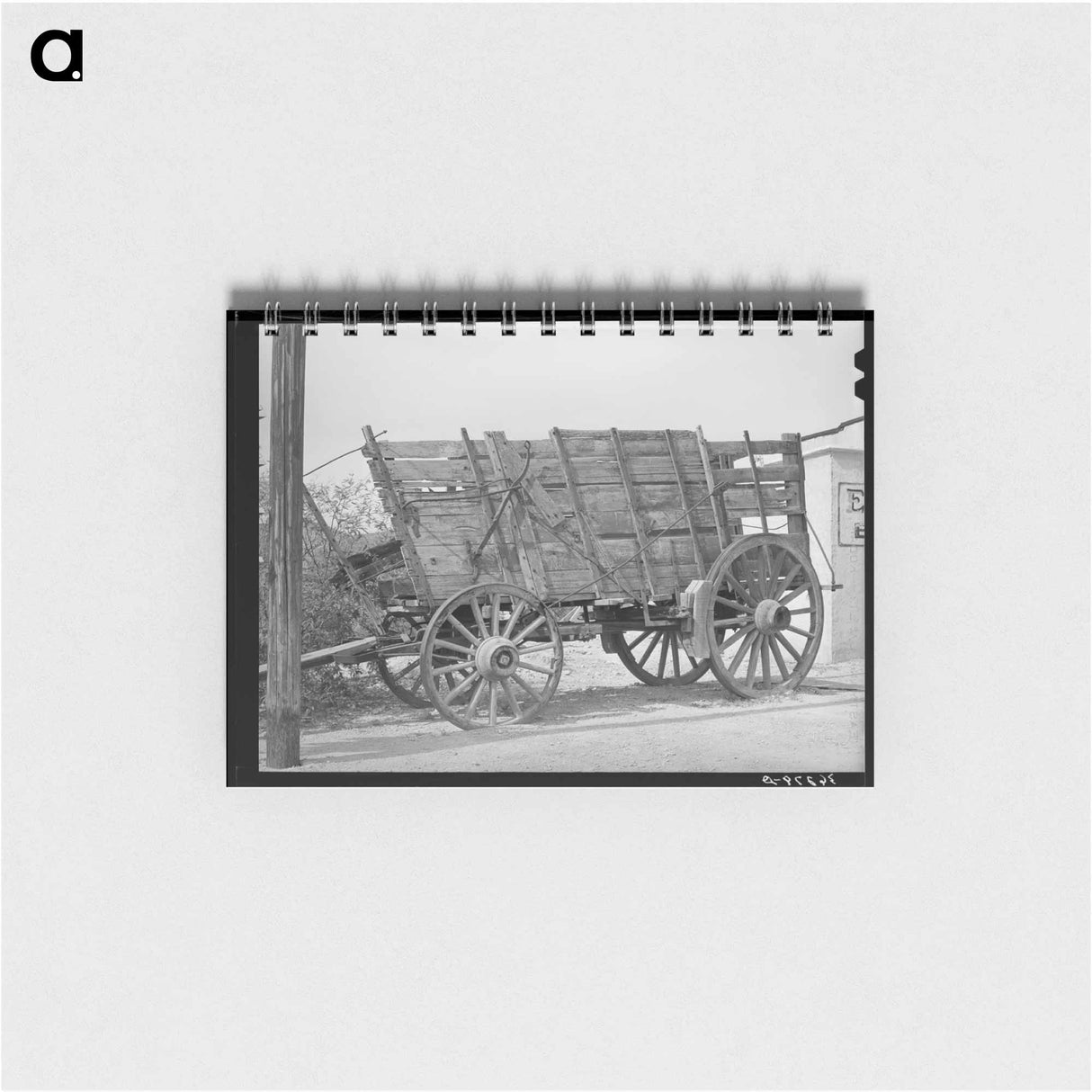 アートメモ帳-Twenty-Mule Team at Tombstone
 - ラッセル リー Memo.