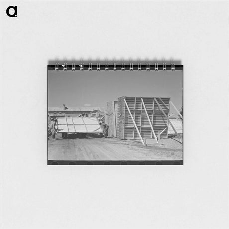 アートメモ帳-Barn Panel Delivery
 - ラッセル リー Memo.
