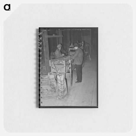 アートメモ帳-Grading Potatoes
 - ラッセル リー Memo.