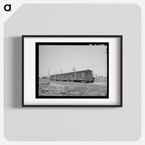 アートポスター-Willcox Cattle Cars
 - ラッセル リー Poster.
