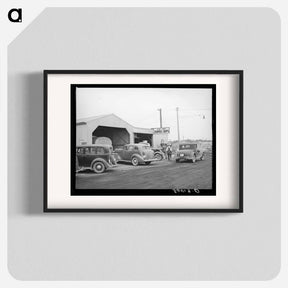アートポスター-Automobile Service Department
 - ラッセル リー Poster.