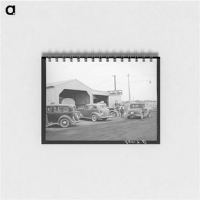 アートメモ帳-Automobile Service Department
 - ラッセル リー Memo.