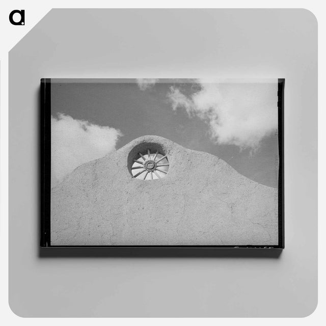 アートパネル-Wagon Wheel Adobe
 - ラッセル リー Canvas.