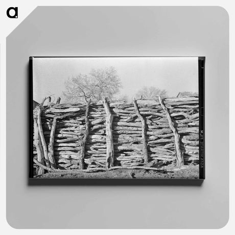 アートパネル-Mesquite Corral
 - ラッセル リー Canvas.