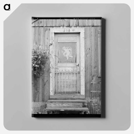 アートパネル-Mexican Home, San Antonio
 - ラッセル リー Canvas.
