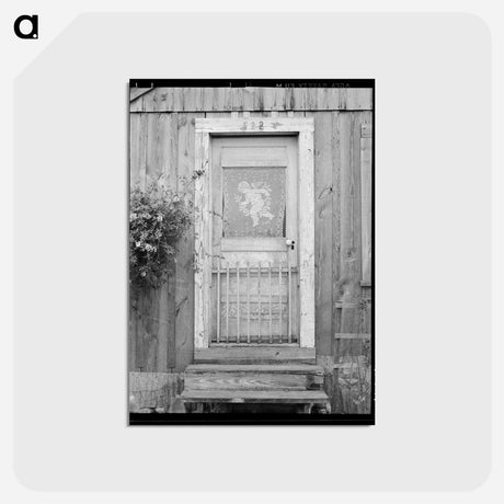 アートポストカード-Mexican Home, San Antonio
 - ラッセル リー Postcard.