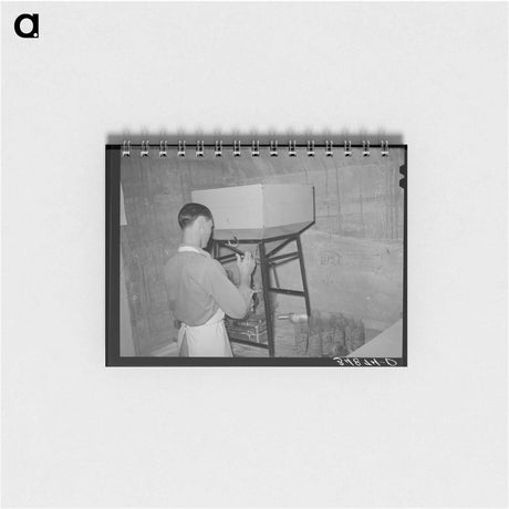 アートメモ帳-Packing Pinto Beans
 - ラッセル リー Memo.