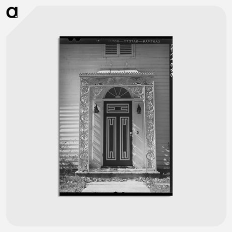 アートポストカード-Entrance to Home
 - ラッセル リー Postcard.