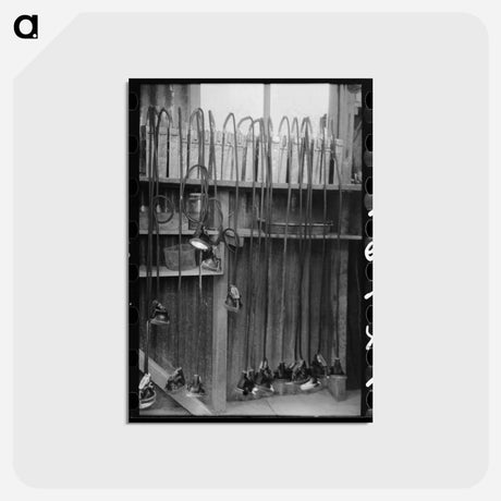 アートポストカード-Miners' Lamps
 - ラッセル リー Postcard.