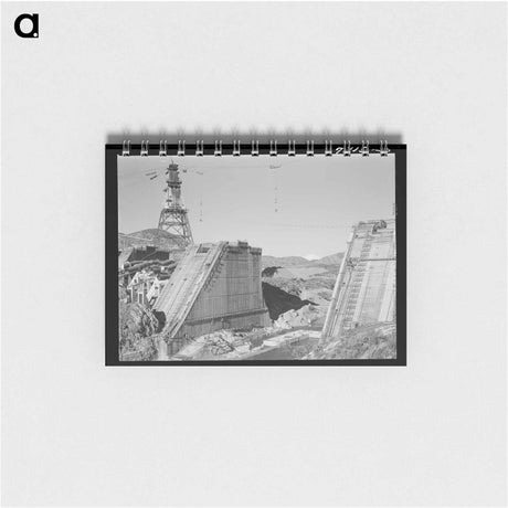 アートメモ帳-Shasta Dam Under Construction
 - ラッセル リー Memo.