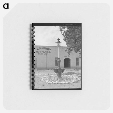 アートメモ帳-Cimarron Town Hall
 - ラッセル リー Memo.