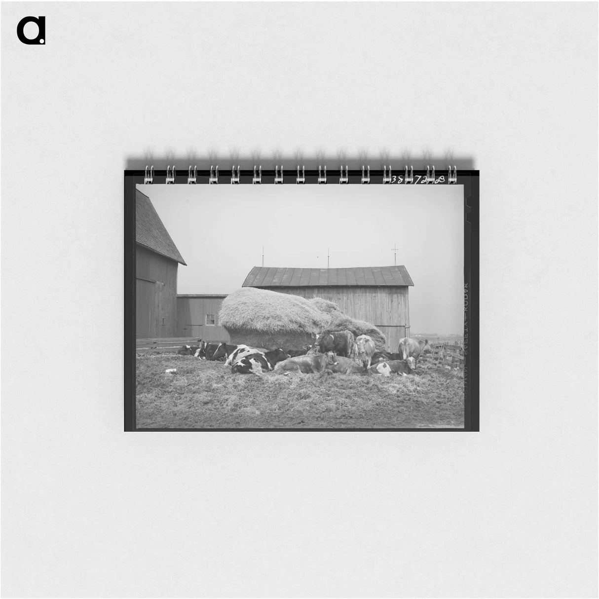 アートメモ帳-Barnyard Scene
 - ラッセル リー Memo.