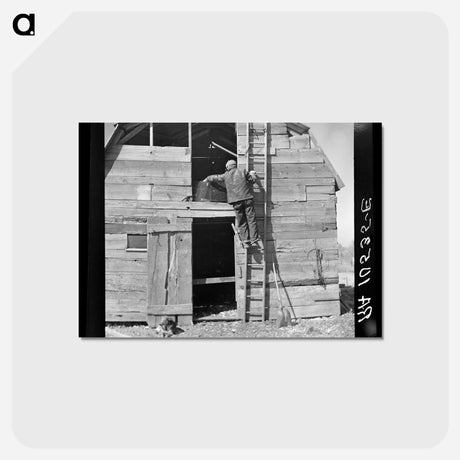 アートポストカード-Erasty Emrich's Climb
 - ラッセル リー Postcard.