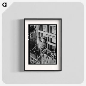 アートポスター-Shasta Dam Workman
 - ラッセル リー Poster.