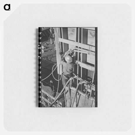 アートメモ帳-Shasta Dam Workman
 - ラッセル リー Memo.
