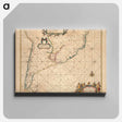 アートパネル-Sea Coast of Brazil and the South Sea
 - ボストン公共図書館 Canvas.
