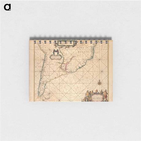 アートメモ帳-Sea Coast of Brazil and the South Sea
 - ボストン公共図書館 Memo.