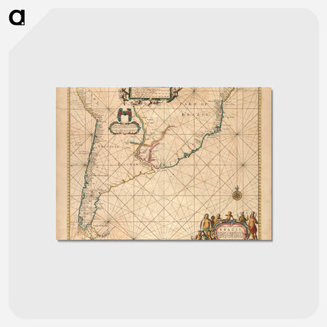 アートポストカード-Sea Coast of Brazil and the South Sea
 - ボストン公共図書館 Postcard.