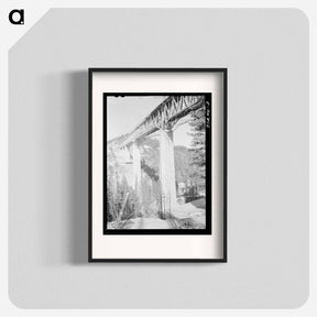 アートポスター-Pit River Bridge
 - ラッセル リー Poster.