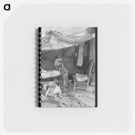 アートメモ帳-Migrant Baby, Harlingen
 - ラッセル リー Memo.