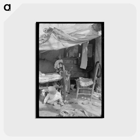 アートポストカード-Migrant Baby, Harlingen
 - ラッセル リー Postcard.