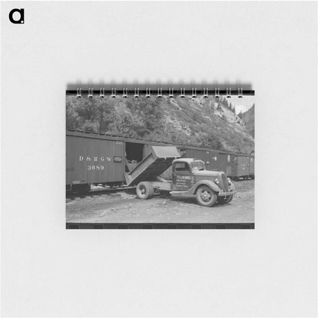 アートメモ帳-Loading Gold Ore
 - ラッセル リー Memo.