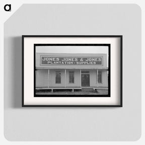アートポスター-Plantation Supplies Store, Mound Bayou
 - ラッセル リー Poster.
