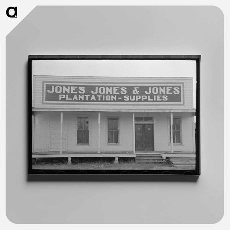 アートパネル-Plantation Supplies Store, Mound Bayou
 - ラッセル リー Canvas.