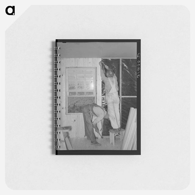 アートメモ帳-Field House Erection
 - ラッセル リー Memo.