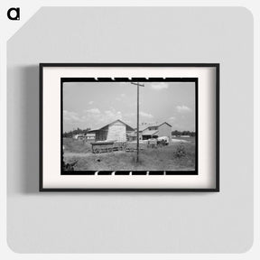 アートポスター-Cotton Gin, Lehi, Arkansas
 - ラッセル リー Poster.