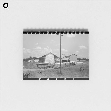 アートメモ帳-Cotton Gin, Lehi, Arkansas
 - ラッセル リー Memo.