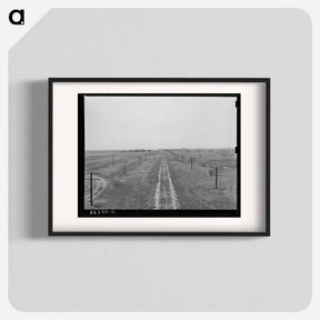アートポスター-Railroad in the Great Plains
 - ラッセル リー Poster.