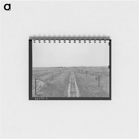 アートメモ帳-Railroad in the Great Plains
 - ラッセル リー Memo.