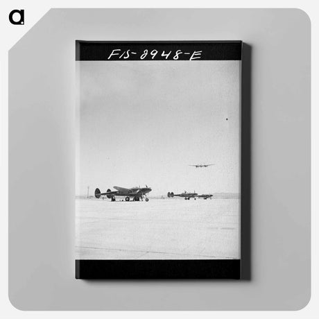 アートパネル-Buzzing the Field
 - ラッセル リー Canvas.