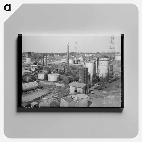 アートパネル-Independent Refinery
 - ラッセル リー Canvas.