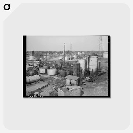 アートポストカード-Independent Refinery
 - ラッセル リー Postcard.
