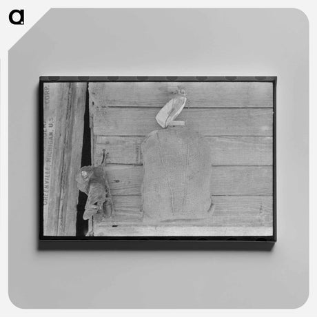 アートパネル-Burlap Water Bottle
 - ラッセル リー Canvas.