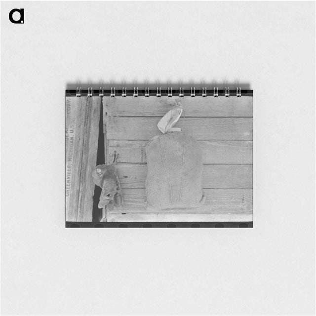 アートメモ帳-Burlap Water Bottle
 - ラッセル リー Memo.