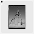 アートポストカード-Catholic Church, Bernalillo County
 - ラッセル リー Postcard.