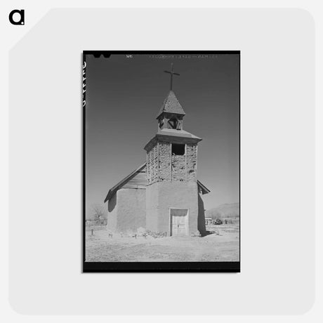 アートポストカード-Catholic Church, Bernalillo County
 - ラッセル リー Postcard.