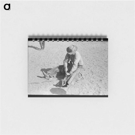 アートメモ帳-Cowboy at Quemado Rodeo
 - ラッセル リー Memo.