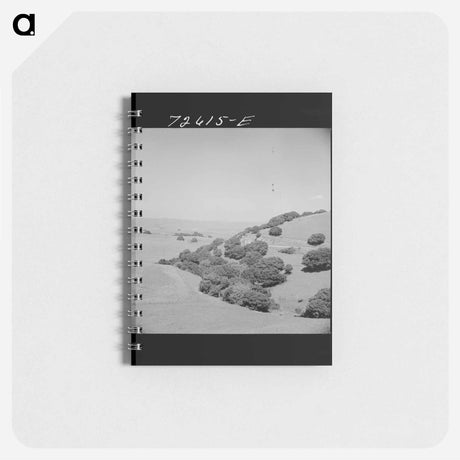 アートメモ帳-San Benito Hills
 - ラッセル リー Memo.