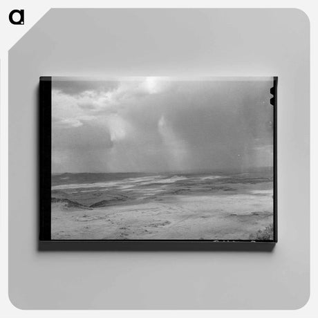 アートパネル-Rain over New Mexico
 - ラッセル リー Canvas.