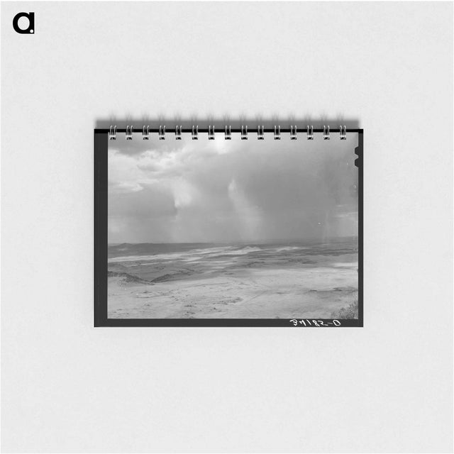 アートメモ帳-Rain over New Mexico
 - ラッセル リー Memo.